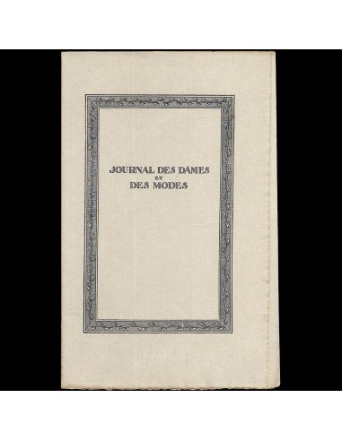 Le Journal des Dames et des Modes, Costumes Parisiens, n°29, 1913 prix pour 