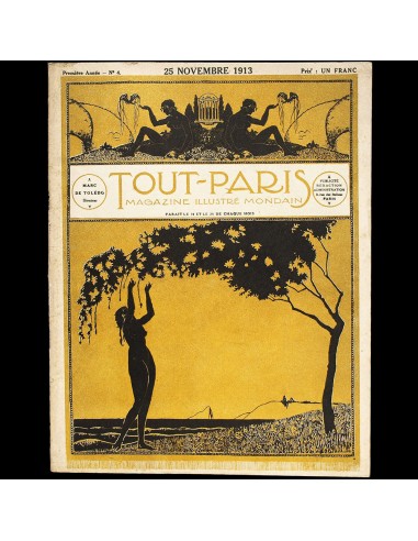 Tout-Paris, magazine illustré mondain, n°4 (25 novembre 1913) pas cher chine