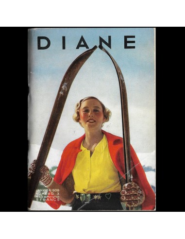 Diane n°3 (janvier 1938), couverture de Doucet prix