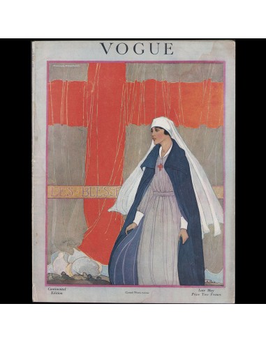 Vogue, Continental Edition, France (Late May 1918), couverture de Porter Woodruff prix pour 