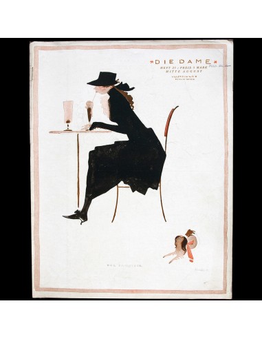 Die Dame, mi-août 1919, couverture de Paul Scheurich 50% de réduction en Octobre 2024