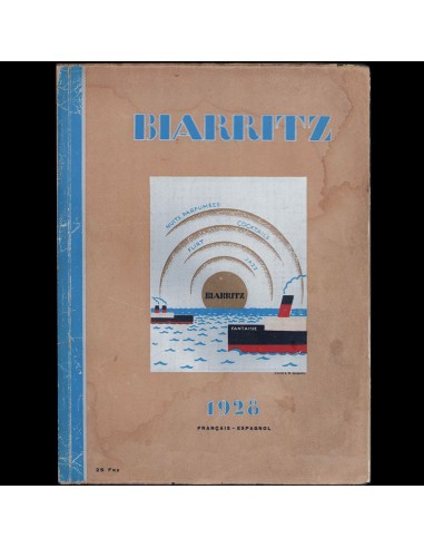 Biarritz, couverture de Cassandre (1928) votre restaurant rapide dans 