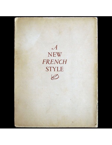 Pierre Balmain - A New French Style, illustré par René Gruau (1946) chez Cornerstreet bien 