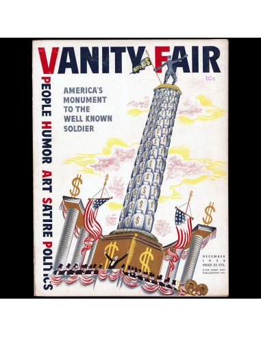 Vanity Fair, décembre 1932 pas cheres