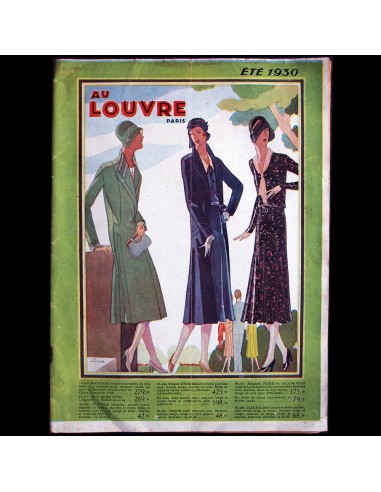 Au Louvre - Catalogue de l'été 1930 votre restaurant rapide dans 