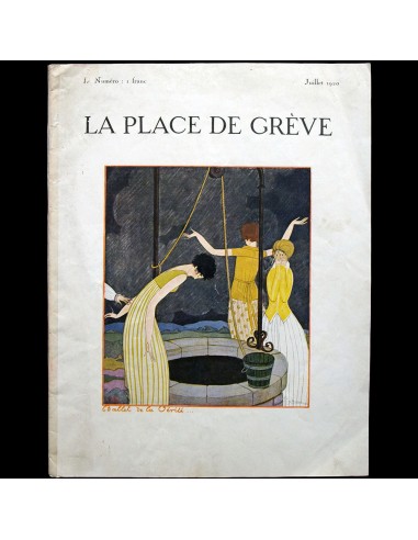 La Place de Grève (juillet 1920), couverture de Georges Lepape votre