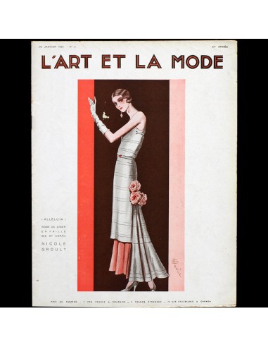 L’Art et la Mode (20 janvier 1930), couverture de Soulié 2023