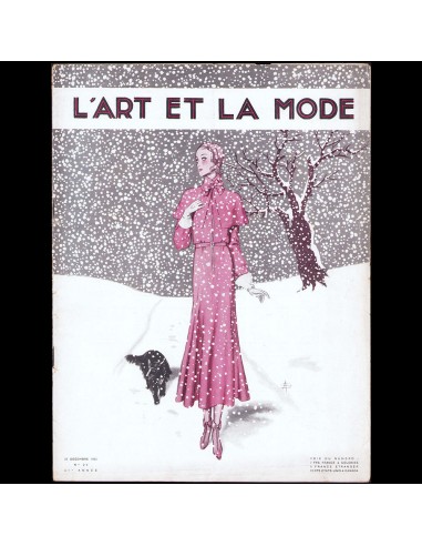 L’Art et la Mode (20 décembre 1930), couverture de Soulié Pour