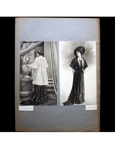 Fourrures Max - Réunion de 20 photographies d'actrices (circa 1907-1908) est présent 