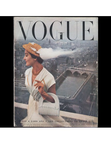 Vogue France (juin 1951), couverture de Robert Doisneau sur le site 