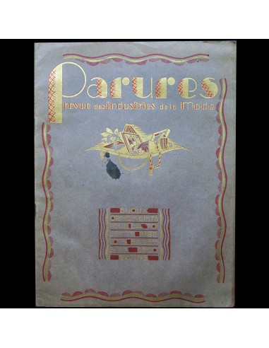 Parures, revues des Industries de la Mode, n°2, juillet-août 1926 livraison et retour toujours gratuits