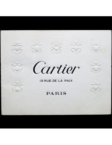 Cartier - Invitation à l'exposition privée (1938) online