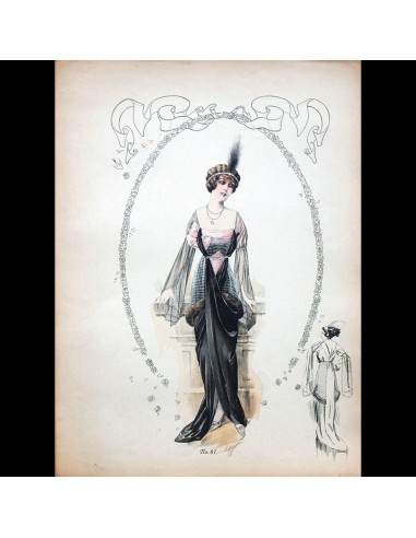 Worth - Ensemble de 7 gravures (circa 1910) online