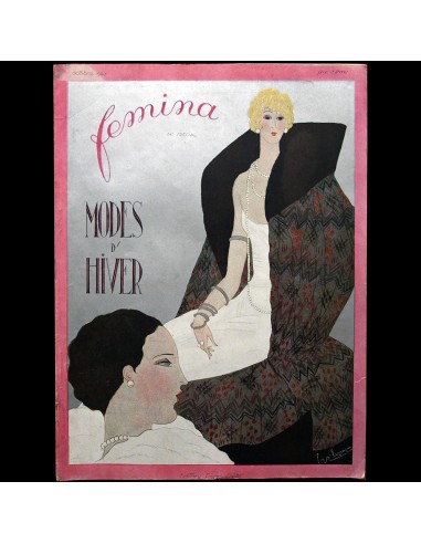 Fémina (octobre 1925), couverture de Georges Lepape store