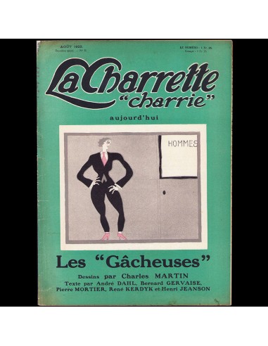 Charles Martin - La Charette "charrie" aujourd'hui les "Gâcheuses" (août 1923) JUSQU'A -70%! 