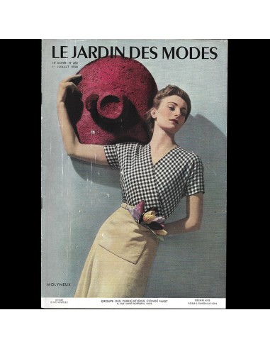 Le Jardin des Modes, n°260, 1er juillet 1938, Ensemble de Molyneux à prix réduit toute l'année