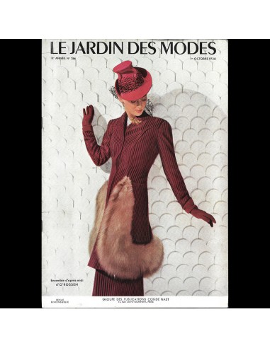 Le Jardin des Modes, n°266, 1er octobre 1938, Ensemble d'après-midi d'O'Rossen Livraison rapide