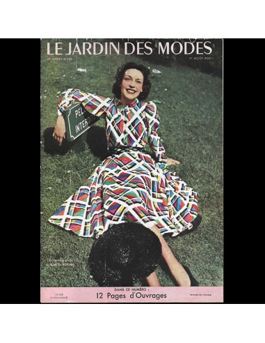 Le Jardin des Modes, n°286, 1er août 1939, Ensemble de Marcel Rochas le concept de la Pate a emporter 