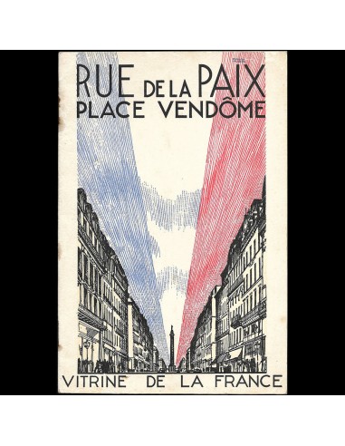 Paul Iribe - Rue de la Paix, Place Vendôme, vitrine de la France (circa 1935) basket pas cher