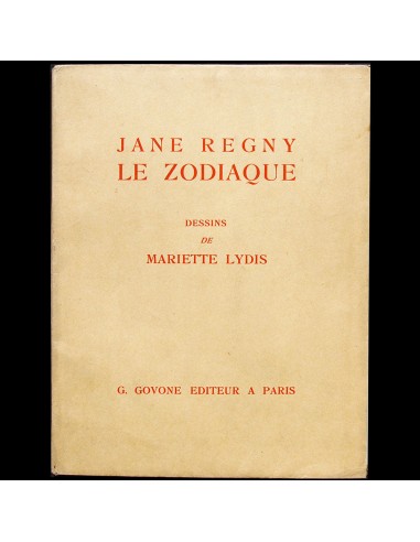 Jane Regny - Le Zodiaque, illustré par Mariette Lydis (1928) de pas cher