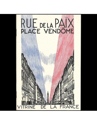 Paul Iribe - Rue de la Paix, Place Vendôme, vitrine de la France (circa 1935) Pour