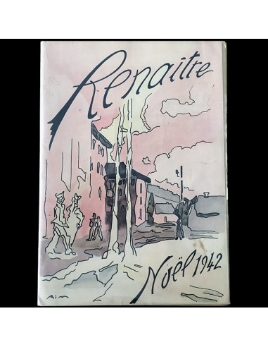 Renaître, Revue mensuelle de l'Oflag VIII, Numéro spécial de Noël 1942 consacré à la mode de technologie