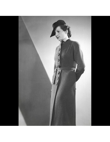 Robert Piguet - Robe en lainage, tirage de Luigi Diaz (circa 1937) prix pour 