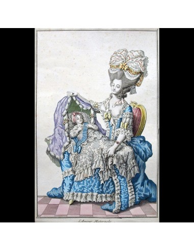 Mondhare - Collection de la Parure des Dames - L'Amour Maternele (circa 1782) sélection de produits