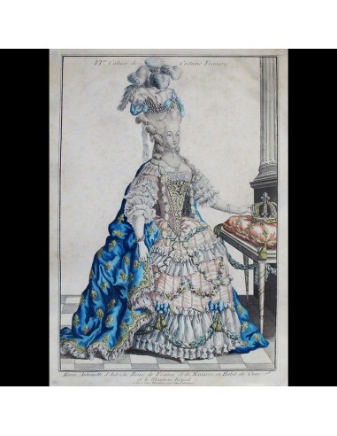 Mondhare - Collection de la Parure des Dames - Marie-Antoinette en Habit de Cour (circa 1782) meilleur choix