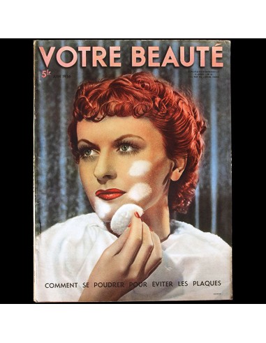 Votre Beauté, juin 1936, couverture de Meerson français