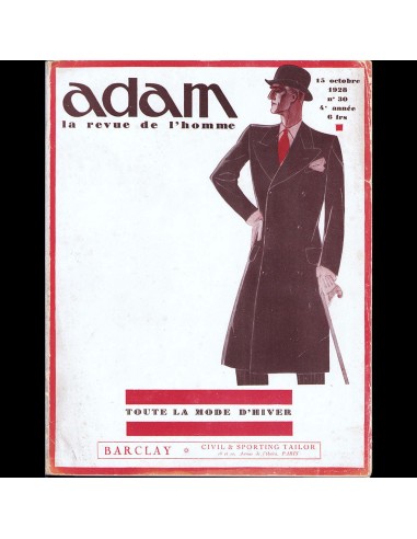 Adam, la revue de l'homme, n°30 (15 octobre 1928) vous aussi creer 