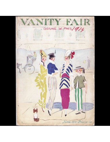 Vanity Fair, juin 1914, couverture de Plummer hantent personnes